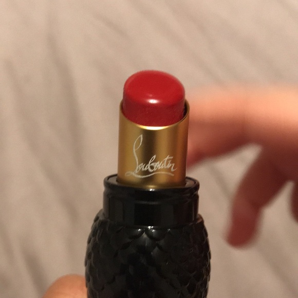 Necklace Christian Louboutin Black in Metal - 20169337 Christian Louboutin lipstick necklace